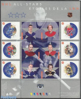 Canada 2002 NHL All Stars S/s, Mint NH, Sport - Ice Hockey - Unused Stamps