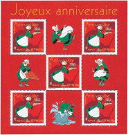 France 2005 Bloc-feuillet MNH ** N°YT BF83 : Bloc Anniversaire (Bécassine) - Nuovi