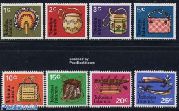 Tokelau Islands 1971 Handicrafts 8v, Mint NH, Transport - Ships And Boats - Art - Handicrafts - Boten