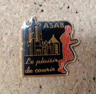 Pin's ASAB Le Plaisir De Courir - Andere & Zonder Classificatie