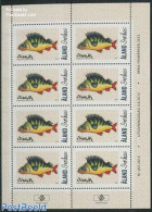 Aland 2012 My Stamp, Fish M/s, Mint NH, Nature - Fish - Poissons