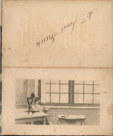 MENU. MONS AVRIL 1906 - TER ERE VAN MEVR.  LOUIS GREUZE  GRAVEERDER VAN DE GRAVURE  17 X 10 CM - Menükarten