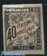 Saint Pierre And Miquelon 1893 Postage Due 40c, Stamp Out Of Set, Unused (hinged) - Autres & Non Classés
