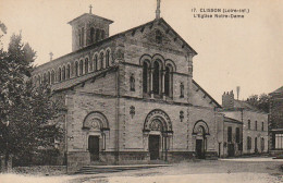 ZA 7-(44) CLISSON - L' EGLISE NOTRE DAME  - 2 SCANS - Clisson