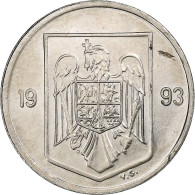 Roumanie, 5 Lei, 1993, Nickel Plaqué Acier, SUP, KM:114 - Romania