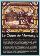 MONTARGIS - L'Eglise Sainte-Madeleine - Détail D'un Vitrail : Le Chien De Montargis - Texte De Présentation - Montargis