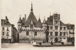 ZA 11-(49) SAUMUR - L' HOTEL DE VILLE - RESTAURANT P. POTHIER , HOTEL DES TROIS ANCRES - 2 SCANS - Saumur