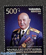 Armenia 2022 Hovhannes Baghramyan 1v, Mint NH, History - Decorations - Militarism - Militaria