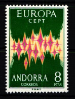 Andorra Spanisch 71 Postfrisch Europa Union Cept #KU498 - Andere & Zonder Classificatie