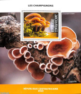 Central Africa 2020 Mushrooms S/s, Mint NH, Nature - Mushrooms - Paddestoelen