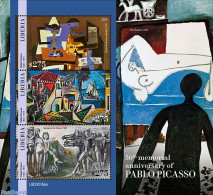 Liberia 2023 Pablo Picasso, Mint NH, Art - Pablo Picasso - Paintings - Autres & Non Classés