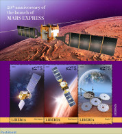 Liberia 2023 Mars Express, Mint NH, Transport - Space Exploration - Sonstige & Ohne Zuordnung