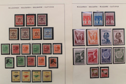 Bulgarien 1945-2000, Postfrische Sammlung - Verzamelingen (in Albums)
