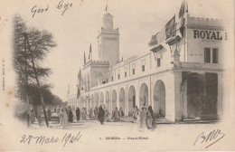 ZA 19- BISKRA ( ALGERIE ) - ROYAL HOTEL - ANIMATION - 2 SCANS - Biskra