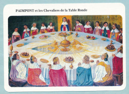 Art Et Traditions De Bretagne - Paimpont Et Les Chevaliers De La Table Ronde : Texte Explicatif Au Dos - Paimpont