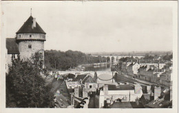 ZA 21-(53) LAVAL - VUE GENERALE SUR LA MAYENNE - EDIT. PTOTO A. BRUEL , ANGERS - 2 SCANS - Laval