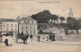 ZA 21-(53) CHATEAU GONTIER - LES PONTS - ANIMATION - ATTELAGES  - 2 SCANS - Chateau Gontier