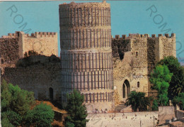 CARTOLINA  C10 SALEMI,TRAPANI,SICILIA-CASTELLO ARABO-NORMANNO (sec. XII-XIII)-STORIA,MEMORIA,CULTURA,VIAGGIATA 1986 - Trapani