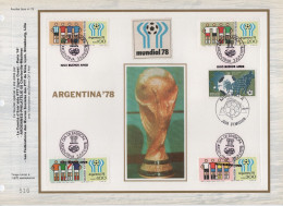 Argentine - CEF N°71 - Argentina 78 - Football - Lettres & Documents