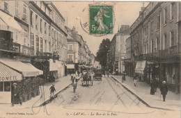 ZA 21-(53) LAVAL - LA RUE DE LA PAIX - ANIMATION - 2 SCANS - Laval