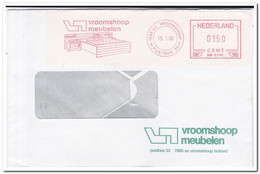 Nederland 1988, Vroomshoop Meubelen, Vroomshoop Furniture - Machines à Affranchir (EMA)