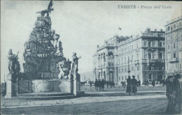 Bu686 Cartolina Trieste Citta'  Piazza Dell' Unita'  Friuli - Trieste (Triest)