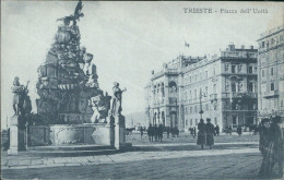 Bu686 Cartolina Trieste Citta'  Piazza Dell' Unita'  Friuli - Trieste