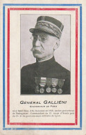 Z+ 3- PORTRAIT GENERAL GALIENI ( GOUVERNEUR DE PARIS )- 2 SCANS - Personajes
