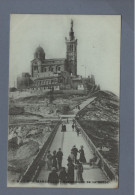 CPA - 13 - Marseille - Notre-Dame De La Garde - Animée - Non Circulée - Notre-Dame De La Garde, Funicular Y Virgen