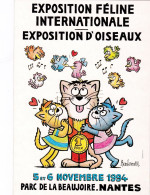 ILLUSTRATEUR - CPM Barberousse Exposition Féline 5 Et 6 Novembre 1994 Parc De La Beaujoire Nantes - AUTOGRAPHE- 30-04-24 - Barberousse