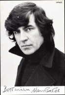 CPA Schauspieler Alan Bates, Portrait, Autogramm - Schauspieler