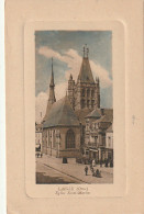 Z+ 9-(61) LAIGLE - EGLISE SAINT MARTIN - ANIMATION - CARTE COLORISEE  - 2 SCANS - L'Aigle