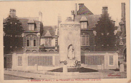 Z+ 10-(62) BETHUNE - LE MONUMENT AUX MORTS ( GUERRE 1914/1918 )- EDIT. FAUCHOIS , BETHUNE  - 2 SCANS - Bethune