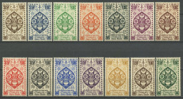 INDES 1942 N° 217/230 ** Neufs MNH Superbes C 22,50 € Série De Londres Flore Fleurs Flowers - Unused Stamps
