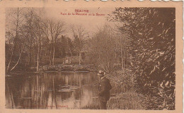 ***  21 *** BEAUNE Parc De La Bouzaize Et La Source TTBE Timbrée  - Beaune