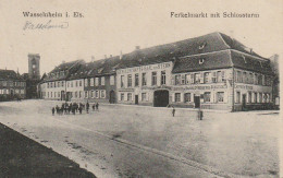 Z+ 17-(67) WASSELNHEIM - FERKELMARKT MIT SCHLOSSTURM - WASSELONNE - ANIMATION - 2 SCANS - Wasselonne