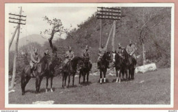 Foto/Cartolina Ricordo Gruppo Di Militari A Cavallo - Non Viaggiata - Guerra 1939-45