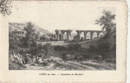 Z+ 19-(69) LYON EN 1850 - AQUEDUCS DE BONNANT ( BONNAND ) - ILLUSTRATION - 2 SCANS - Sonstige & Ohne Zuordnung