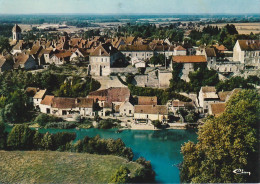 Z+ 20-(70) PESMES - VUE GENERALE AERIENNE - CARTE COULEURS - 2 SCANS - Pesmes