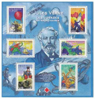 France 2005 Bloc-feuillet MNH ** N°YT BF85 : Bloc Personnages Célèbres - Jules Verne - Nuovi