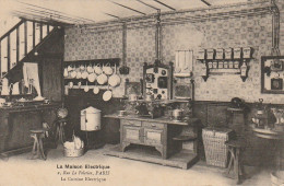 Z++ 3-(75) " LA MAISON ELECTRIQUE " , PARIS - LA CUISINE ELECTRIQUE - 2 SCANS - Paris (09)