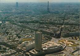 Z++ 3-(75) LA PLACE DE LA PORTE MAILLOT , LE CENTRE INTERNATIONAL DE PARIS , L' ARC DE TRIOMPHE  - VUE AERIENNE - Panorama's