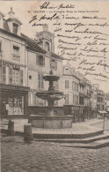 Z++ 7-(78) MANTES - LA FONTAINE , PLACE DU PALAIS DE JUSTICE - COMMERCES - 2 SCANS - Mantes La Jolie