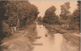 Z++ 8-(79) LE MARAIS POITEVIN - LA SEVRE NIORTAISE A COULON - CANOTEURS ET PECHEURS - 2 SCANS - Autres & Non Classés