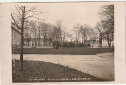 Z++ 8-(79) ST MAIXENT - ECOLE MILITAIRE - VUE GENERALE - CARTE PHOTO LACAZE , ST MAIXENT - 2 SCANS - Saint Maixent L'Ecole