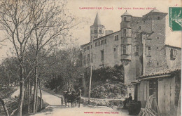 Z++ 10-(81) LABRUGUIERE - LE VIEUX CHATEAU FEODAL - ANIMATION - ATTELAGE - EDIT. LABOUCHE FRERES , TOULOUSE - 2 SCANS - Labruguière