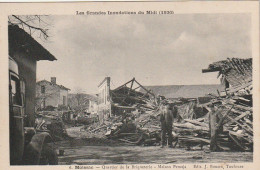 Z++ 11-(82) MOISSAC - INONDATIONS DU MIDI (1930) - QUARTIER DE LA BRIQUETERIE - MAISON PEMEJA - EDIT. BOUZIN , TOULOUSE - Moissac