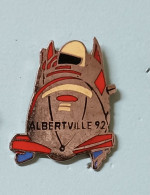 Pin's Jeux Olympique Albertville 92 Bobsleigh - Olympic Games