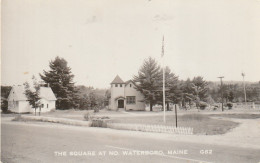 Z++ 12-( U. S. A. ) THE SQUARE AT NORTH WATERBORO , MAINE - 2 SCANS - Sonstige & Ohne Zuordnung