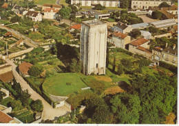 Z++ 18-(86) LOUDUN - LA TOUR CARREE - VUE GENERALE AERIENNE - 2 SCANS - Loudun